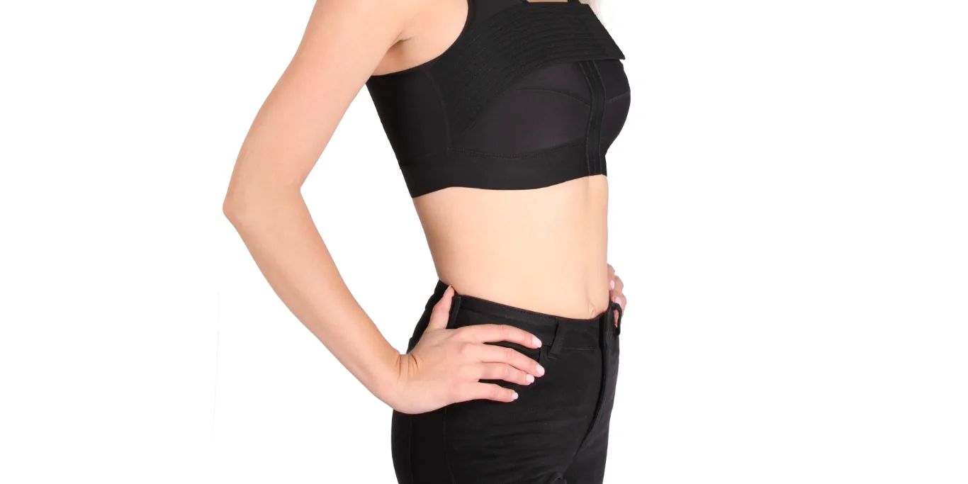 woman black compression bra woman black compression bra